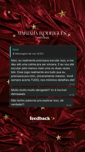 Print do depoimento de Bruna